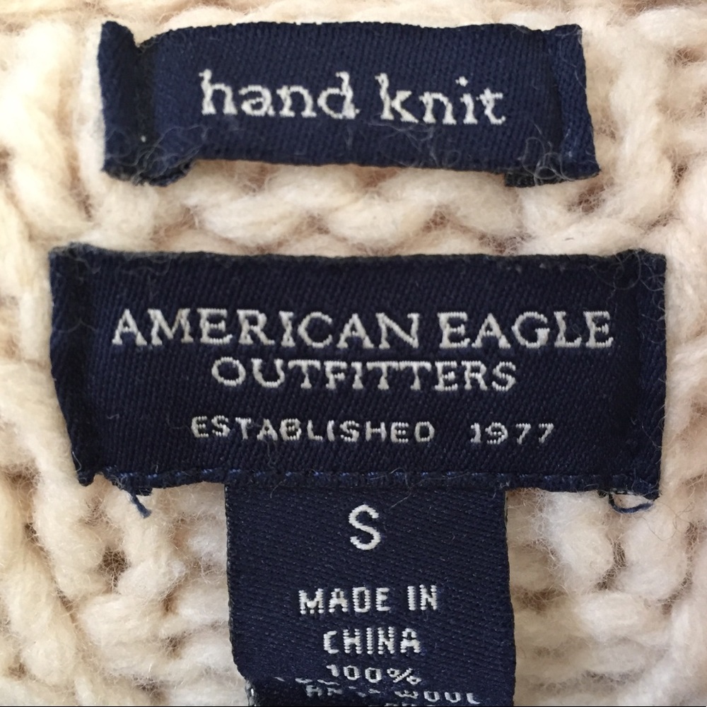 American Eagle Outfitters cable knit jacket - Picture 3 of 5